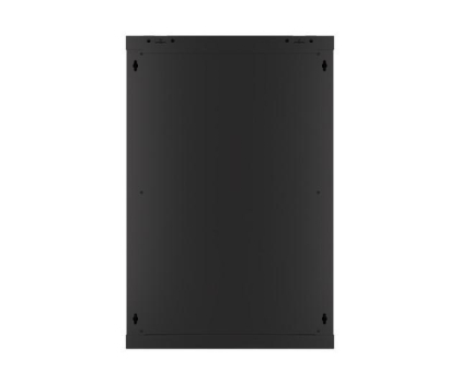 Szafa RACK Lanberg Wisząca 19" 18U 600x600mm jednosekcyjna (czarna)